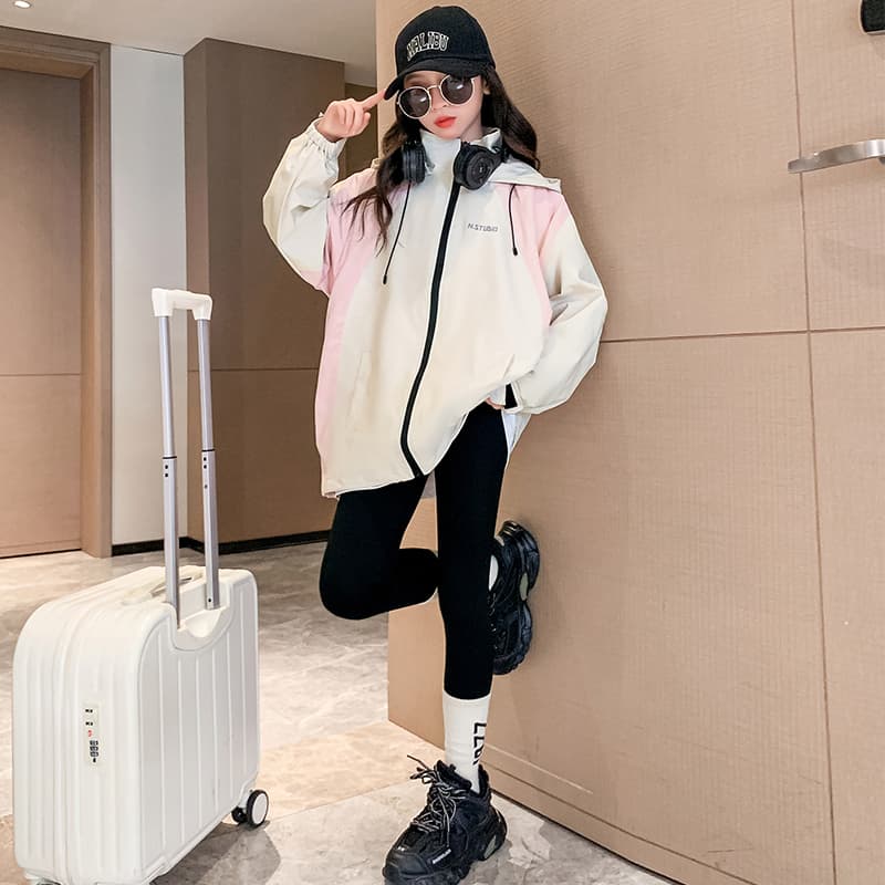 SHIBU LP507 Розовый Пальто Абрикос Kids Туристическая одежда - изображение 3