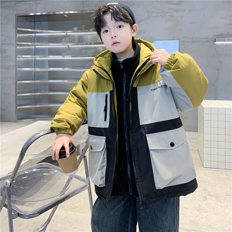 SHIBU 2599 С подкладкой 3 в 1 Ветровка Горчично-желтая Kids Туристическая одежда - изображение 5