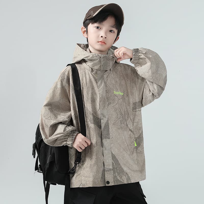 SHIBU Zzx 2025 Q203 Камуфляж Kids Туристическая одежда - изображение 3