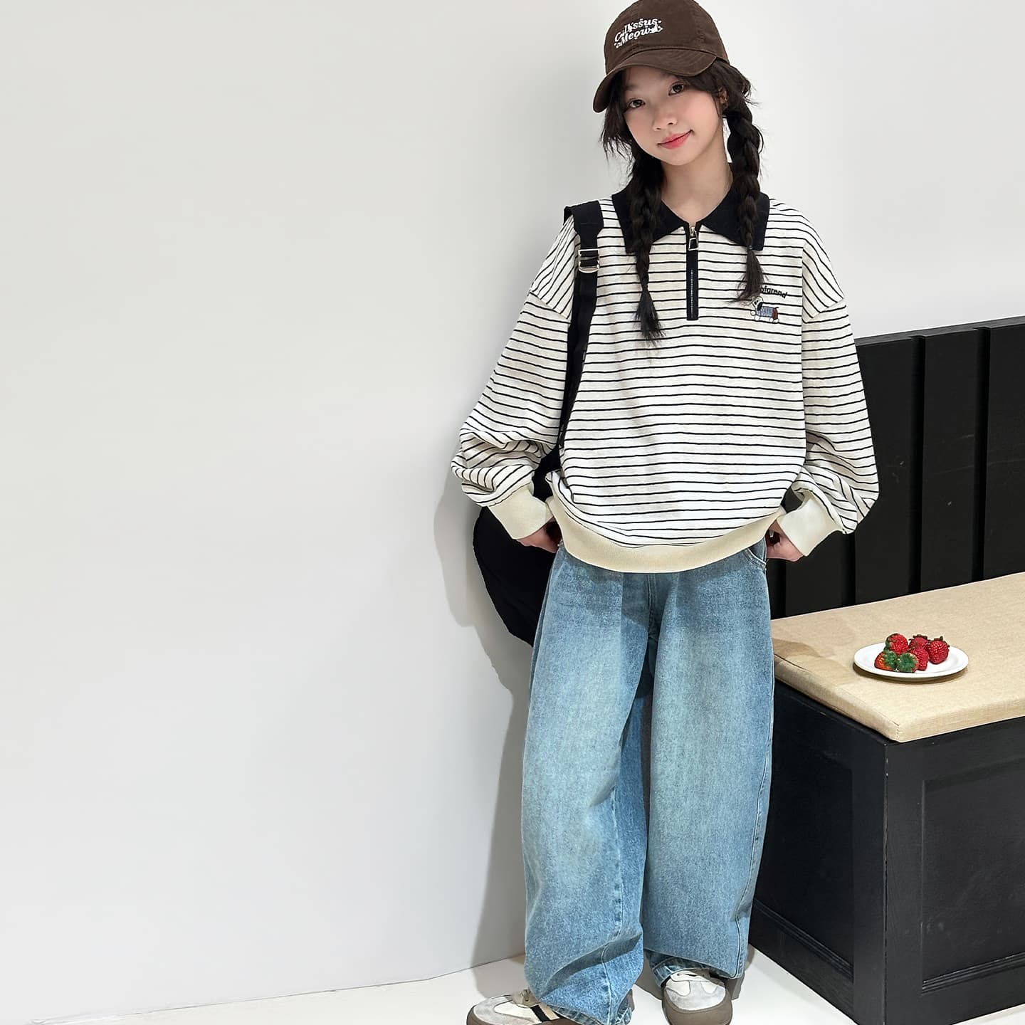 SHIBU 99646 Топ+Штаны Kids Повседневный Спортивный Костюм Комплекты - изображение 2