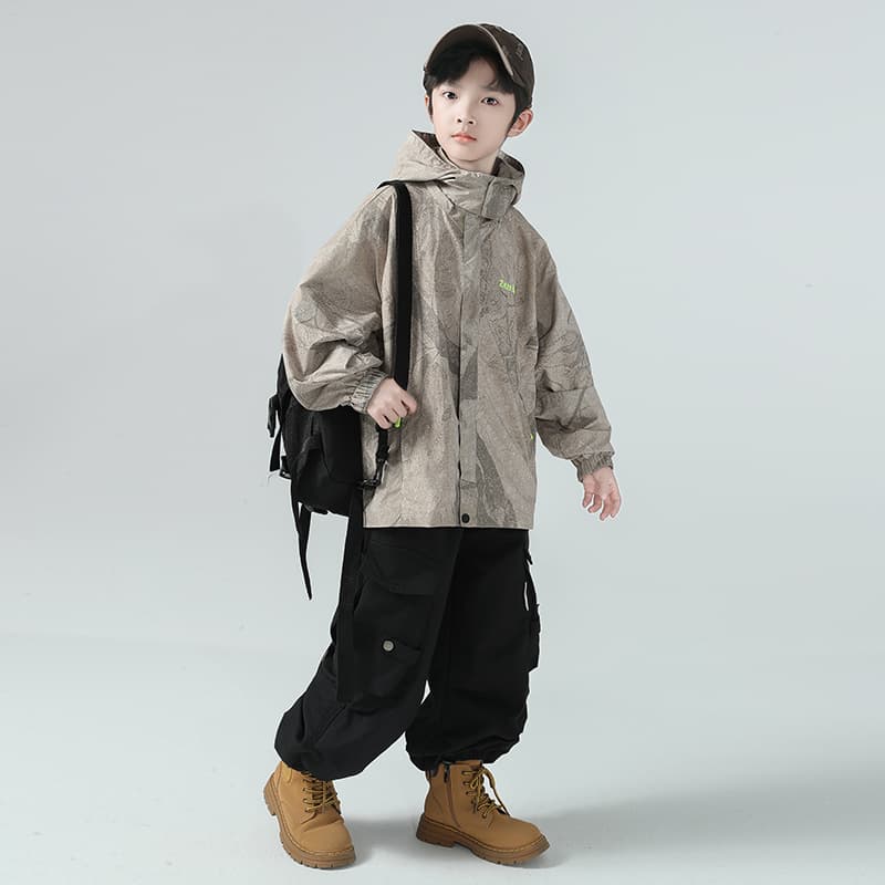 SHIBU Zzx 2025 Q203 Камуфляж Kids Туристическая одежда - изображение 4