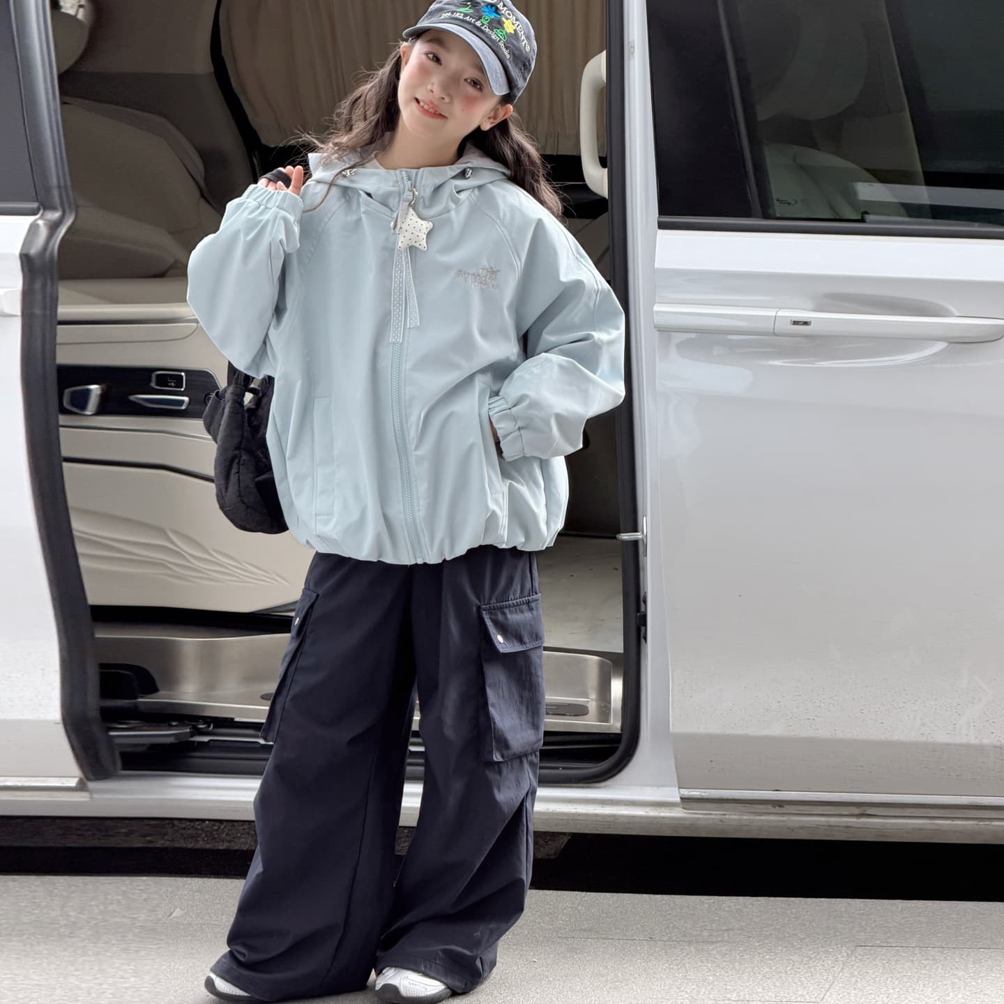 SHIBU 81075 Синий С капюшоном Пальто Kids Туристическая одежда - изображение 4