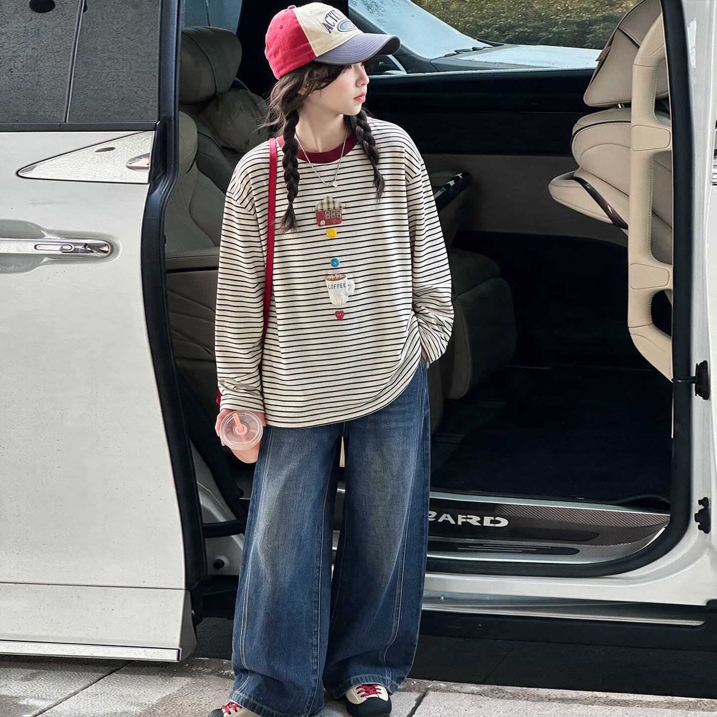 SHIBU 79004 Топ+Штаны Kids Повседневный Спортивный Костюм Комплекты - изображение 3