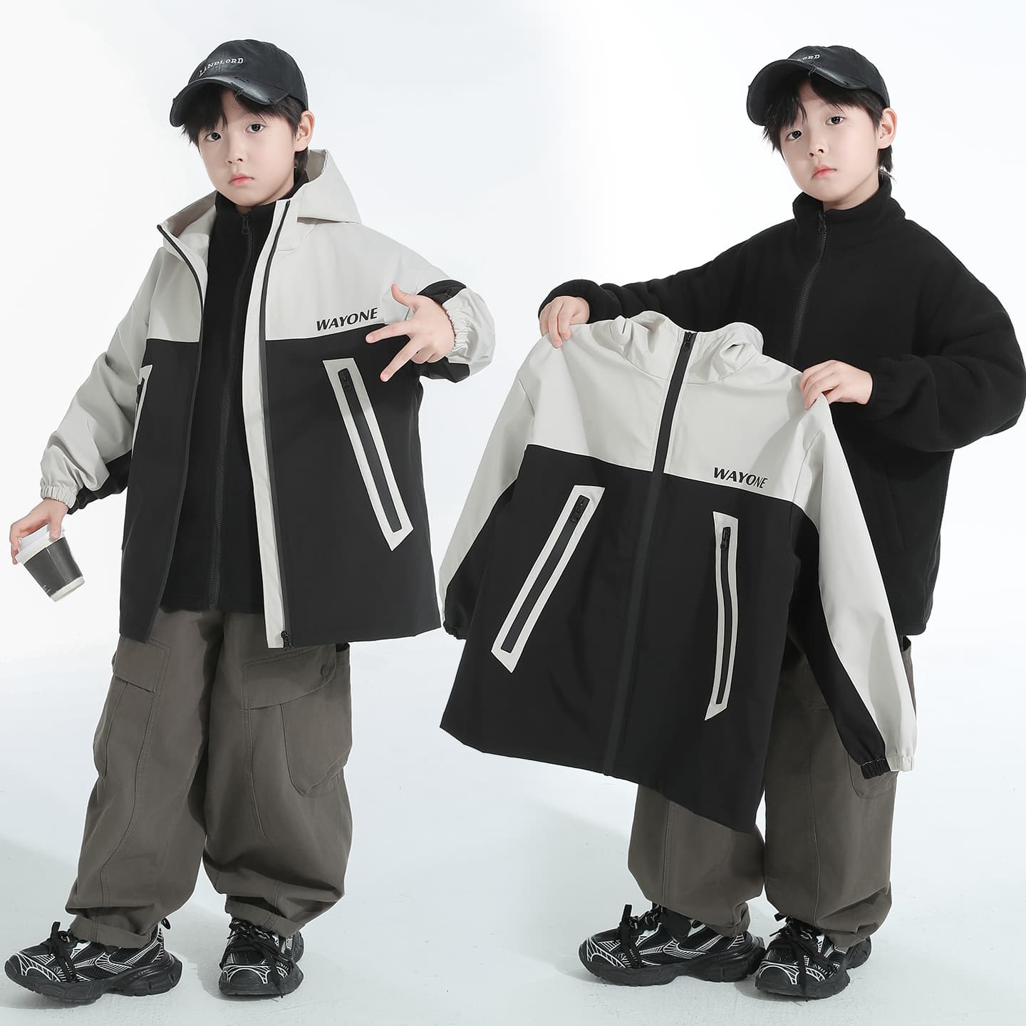 SHIBU 2513 Черный Kids Туристическая одежда - изображение 2