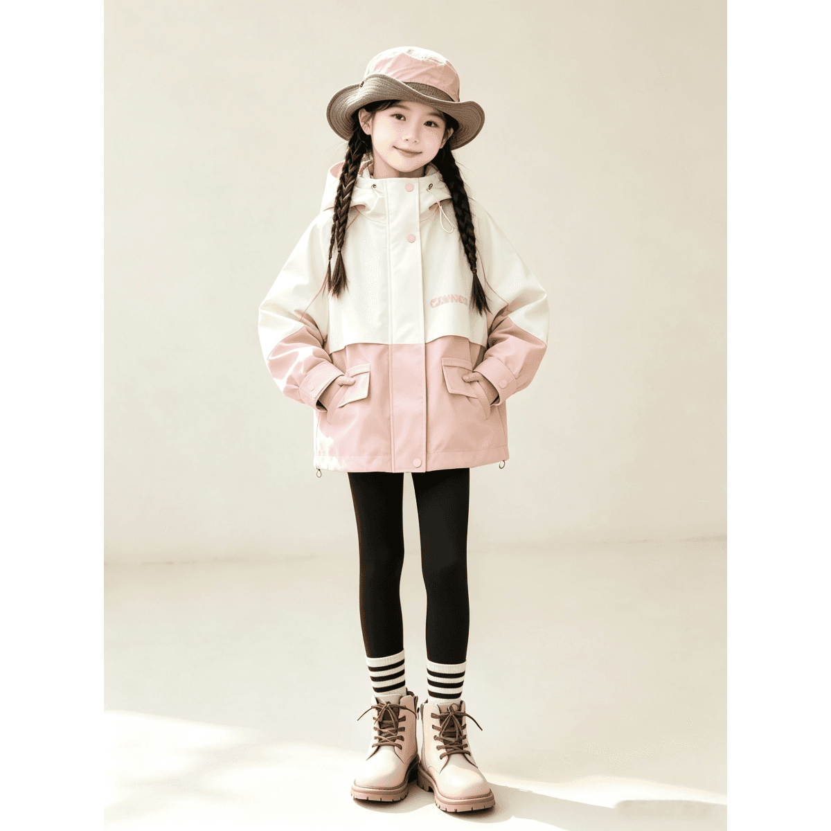 SHIBU 8806 Пальто Розовый Kids Туристическая одежда - изображение 2