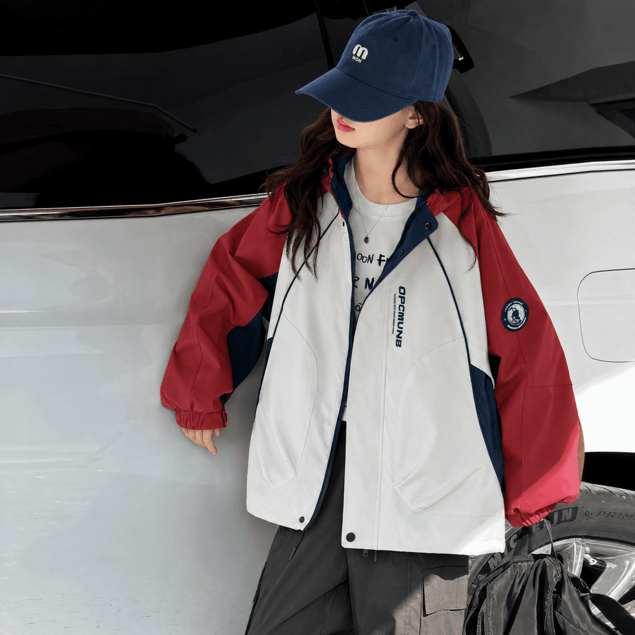 SHIBU YMG 2624 Красная Ветровка Kids Туристическая Одежда - изображение 5