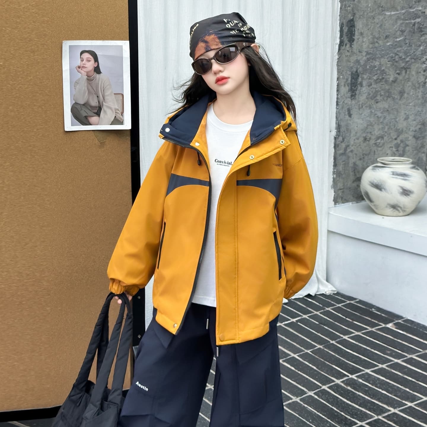 SHIBU 2518 1 Тыква Утепленный Альпинистское приключение Одежда Kids Туристическая одежда - изображение 4