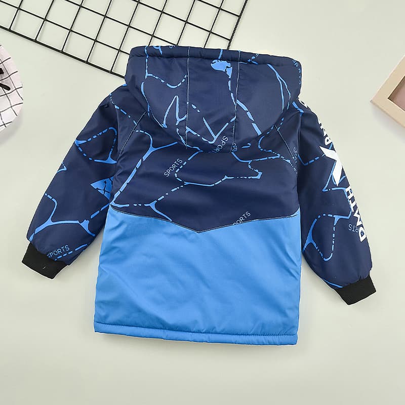 SHIBU 8832 PARKA Пальто Синий Kids Туристическая одежда - изображение 4