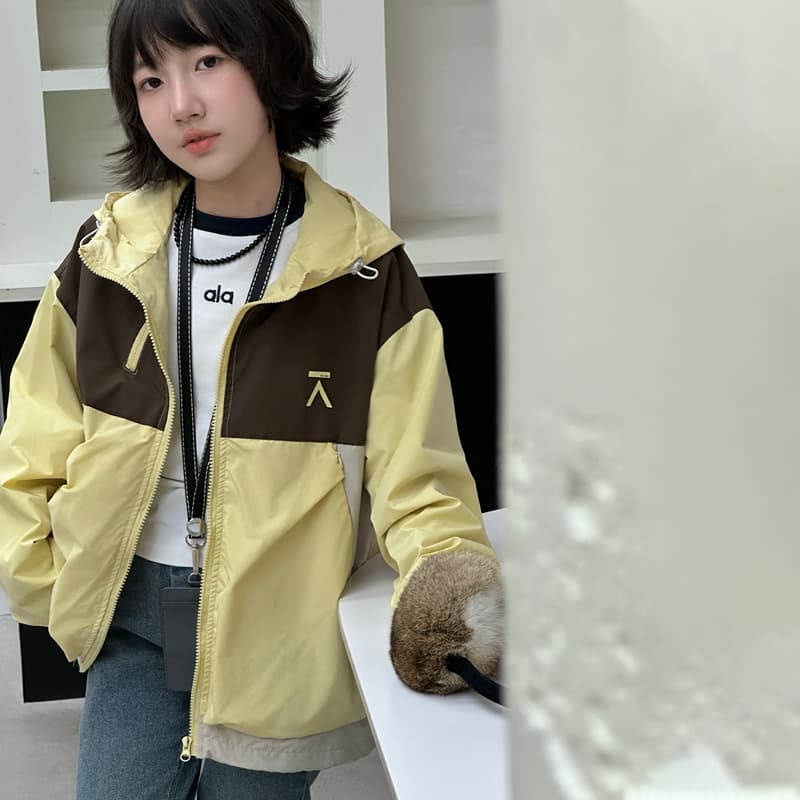 SHIBU A16 Осенний Новинка Многоцветные Ветровки для Детей (Размер 10-16) Желтая Детская Туристическая Одежда - изображение 2