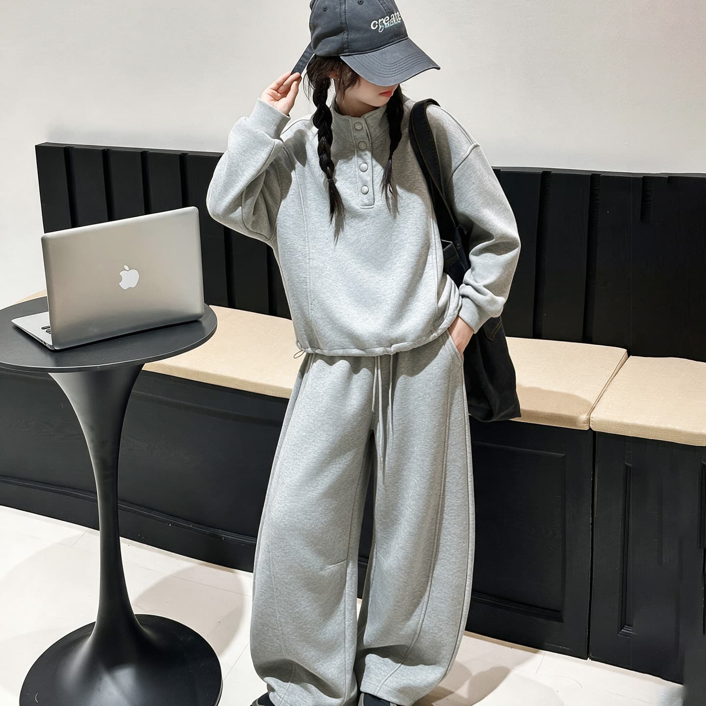 SHIBU 776001 Серый Kids Повседневные Спортивные Костюмы Наборы - изображение 3