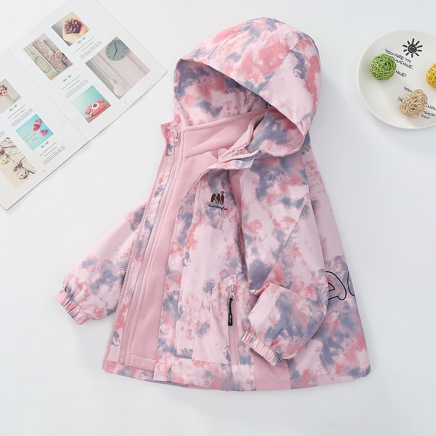 SHIBU 5774 3-в-1 Розовый Kids Туристическая одежда - изображение 2