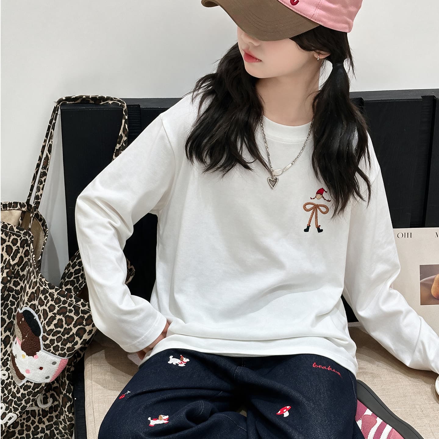 SHIBU 79051 Топ+Штаны Kids Повседневный Спортивный Костюм Комплекты - изображение 2