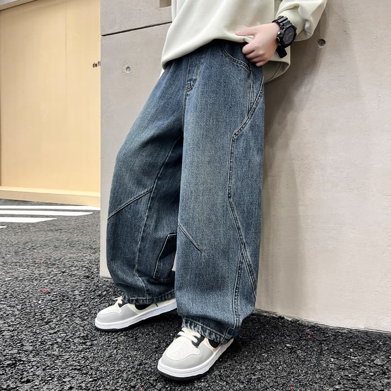 SHIBU MF5333 Blue Kids Jeans - изображение 2
