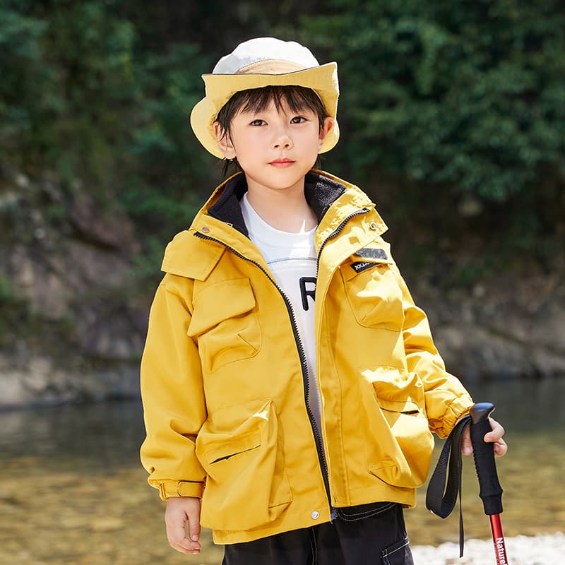 SHIBU 25Q12 Модель Желтый Kids Туристическая одежда - изображение 4