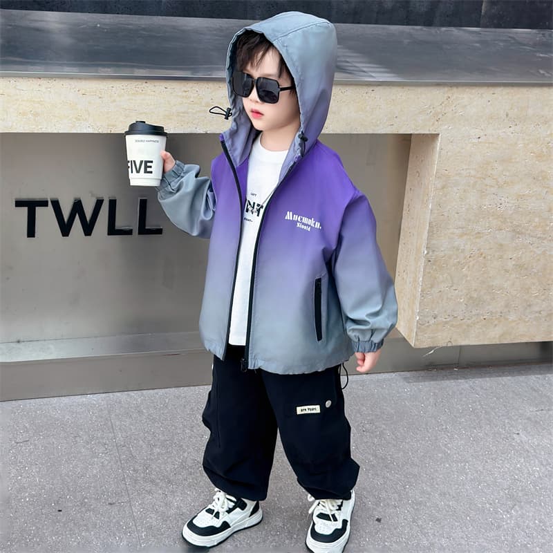 SHIBU Lundby 24 16 Стиль Цвет Изменяющийся Тренчкот Фиолетовый Kids Туристическая Одежда - изображение 3