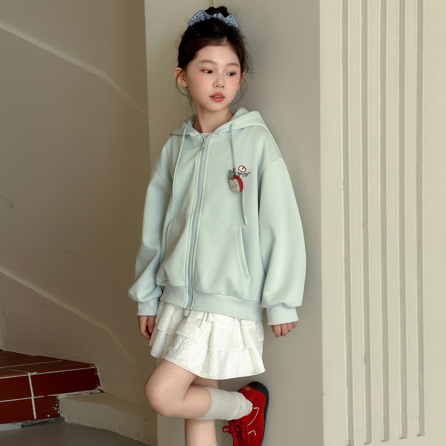Кофта SHIBU 66062 Red Apple Coat Light Green Kids Свитшоты - изображение 2
