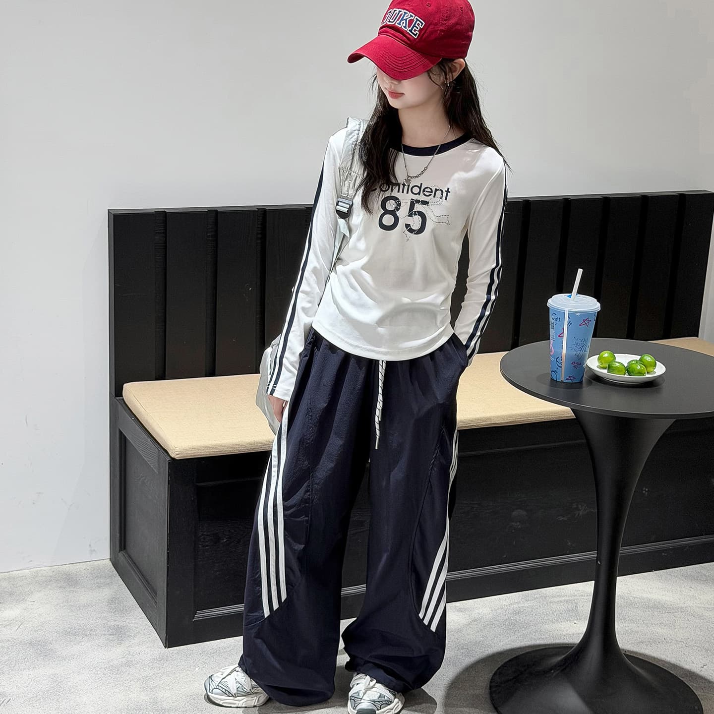 SHIBU 99962 Топ+Штаны Kids Повседневный Спортивный Костюм Комплекты - изображение 4