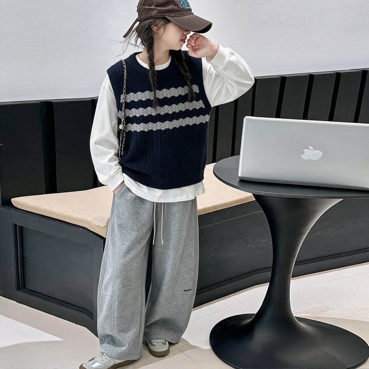 SHIBU 79049 THREE Комплект волшебных цветов Kids Повседневный Спортивный костюм Наборы - изображение 2