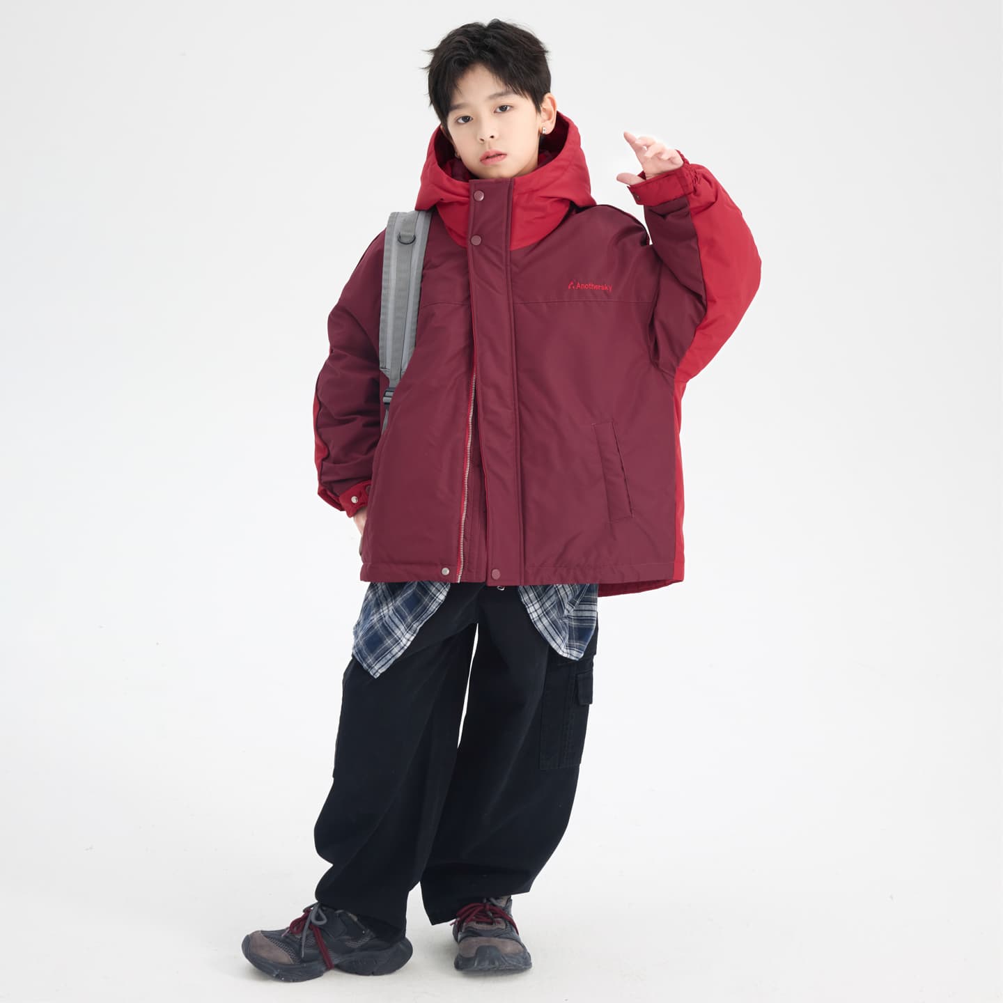 SHIBU K244YRF5063 X Красный Kids Туристическая одежда - изображение 5