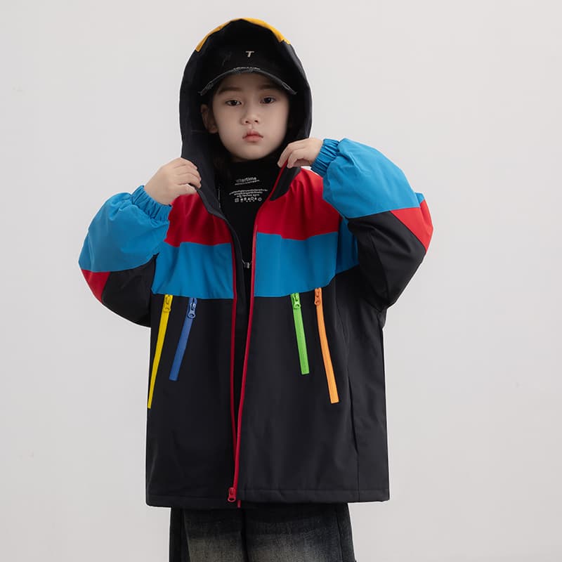 SHIBU LBQM8905 Многоцветный Dual Молния 3 в 1 Ветровка Многоцветный Kids Туристическая одежда - изображение 5