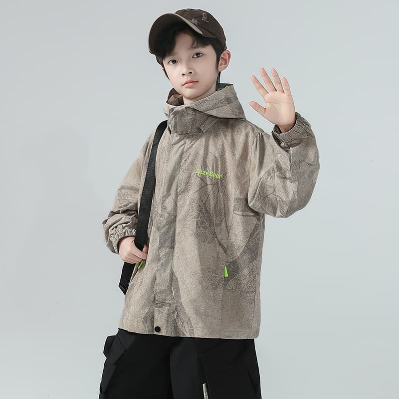 SHIBU Zzx 2025 Q203 Камуфляж Kids Туристическая одежда - изображение 5