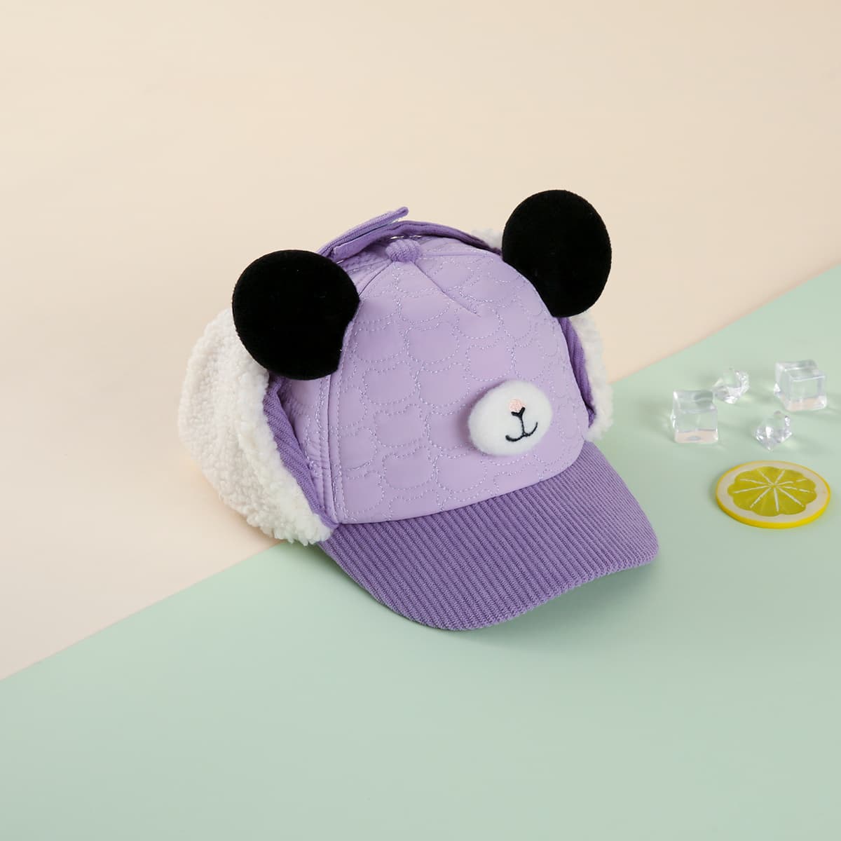 Кепка Disney Бейсболка Men's and Women's Малыш Шляпа Осень и зима Детский - изображение 2