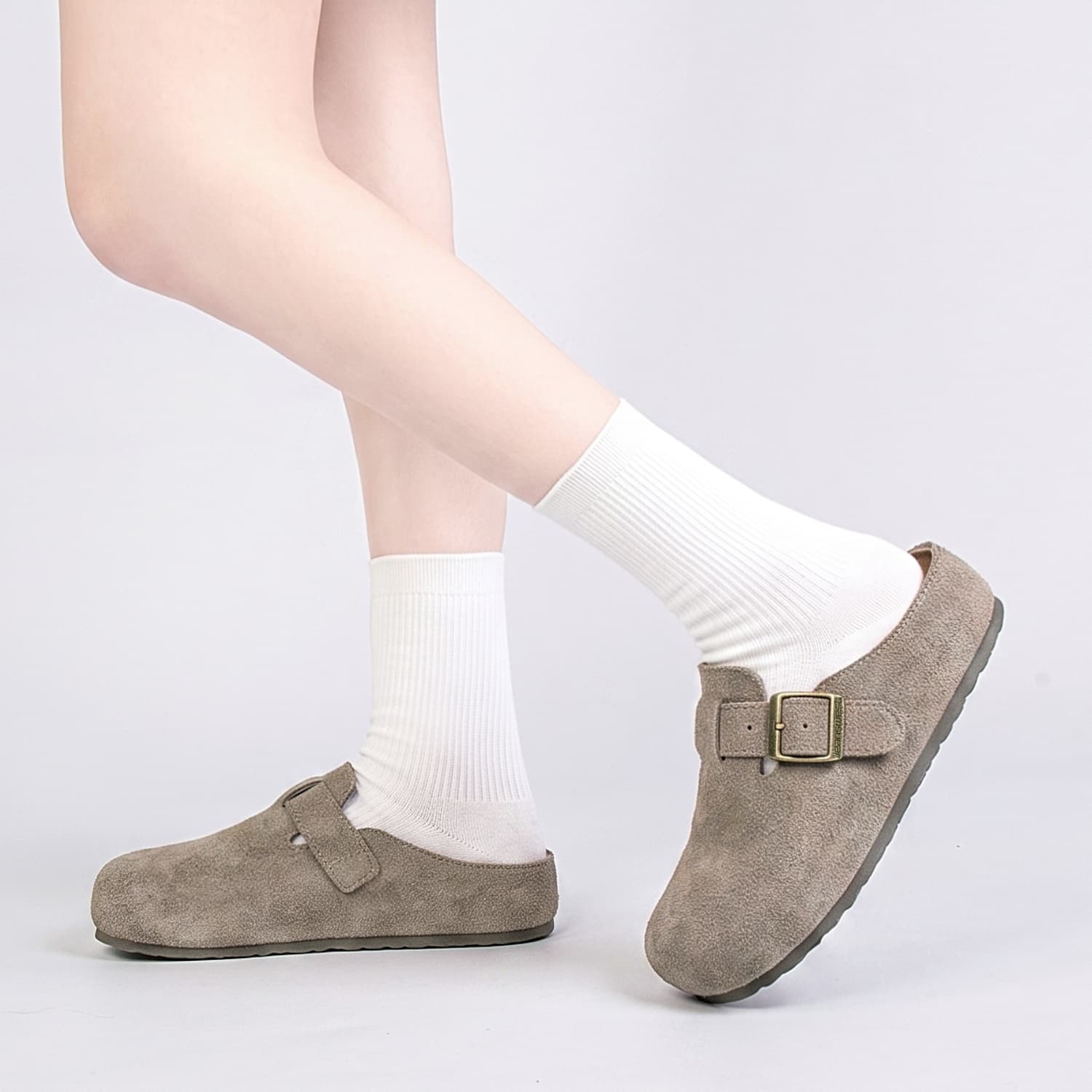 Сандалии JEANSWEST Birkenstock Стиль Обувь Песок Кофе Женские - изображение 6
