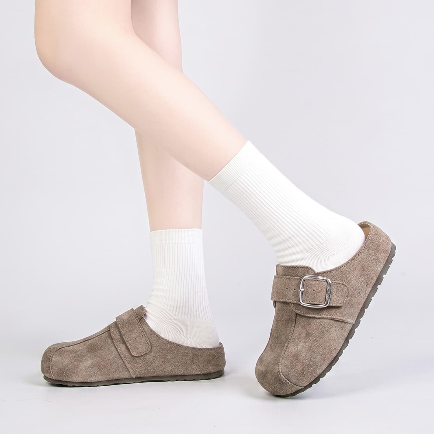 Сандалии JEANSWEST Birkenstock Стиль Обувь Песок Кофе Женские - изображение 6