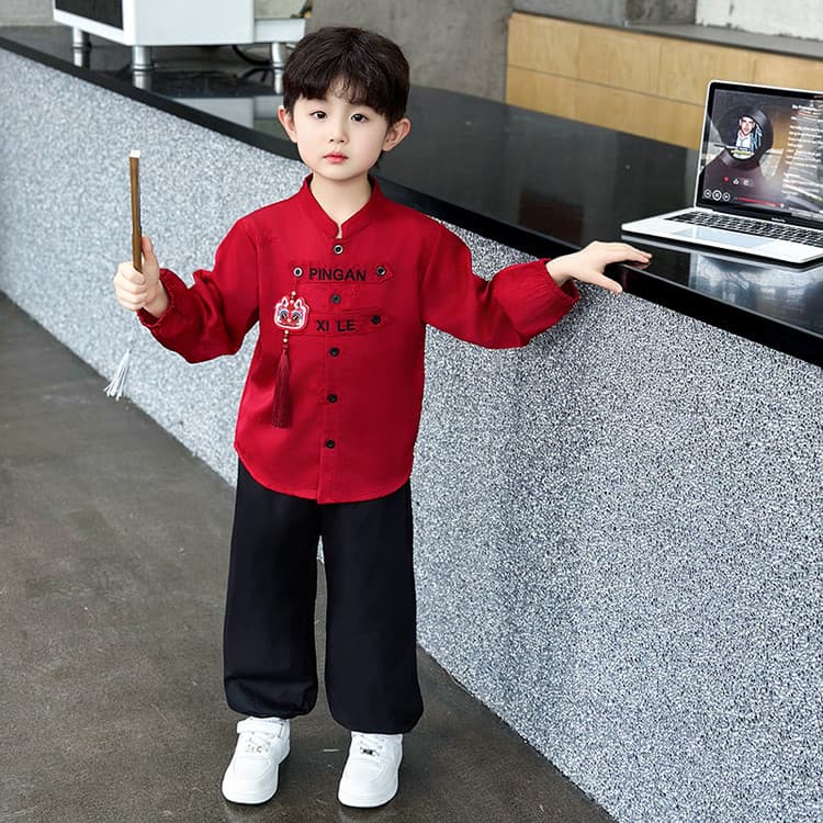 BOBBY ABLEY Красный Kids Повседневные спортивные костюмы Наборы - изображение 4