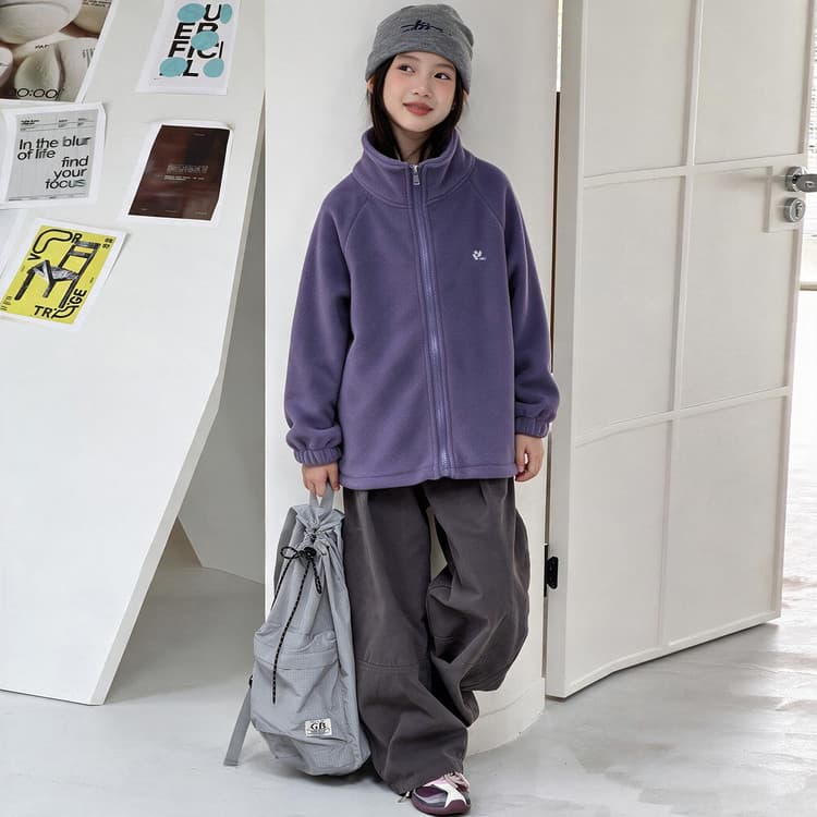 BOBBY ABLEY Фиолетовый 3-в-1 (Подкладка + Пальто) Школьная Туристическая Одежда - изображение 2