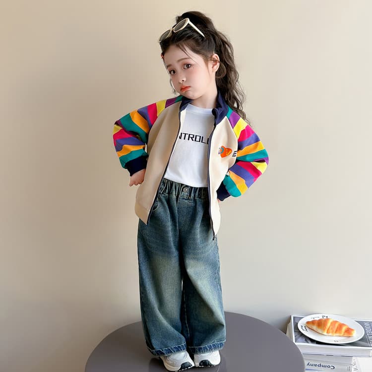 BOBBY ABLEY Абрикос Kids Свитеры - изображение 4