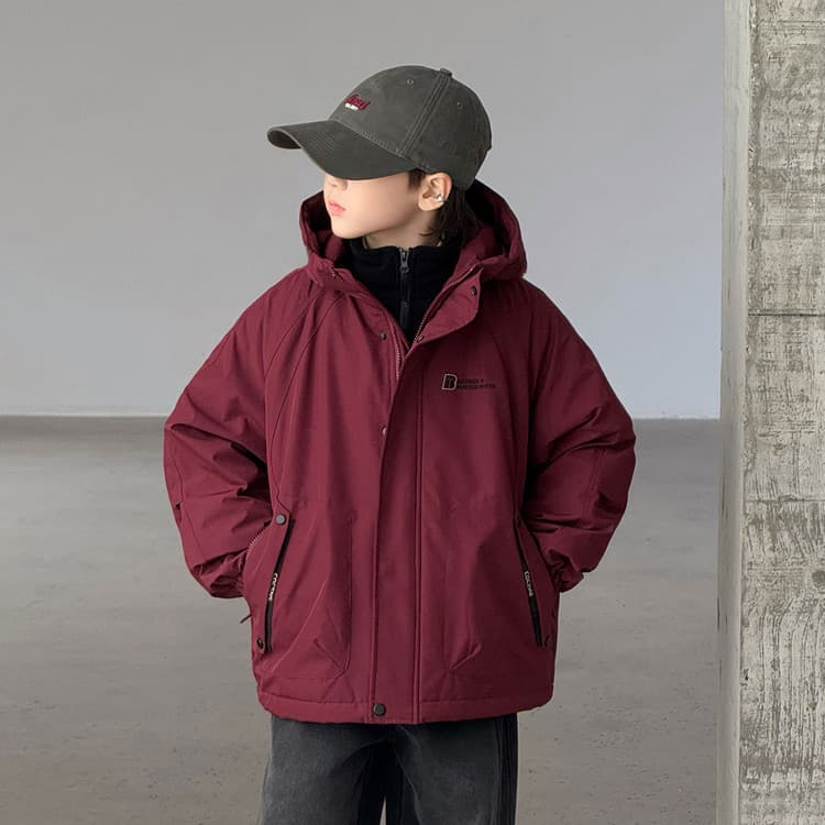 BOBBY ABLEY Красный 3-в-1 (Подкладка + Пальто) Школьная Туристическая Одежда - изображение 2
