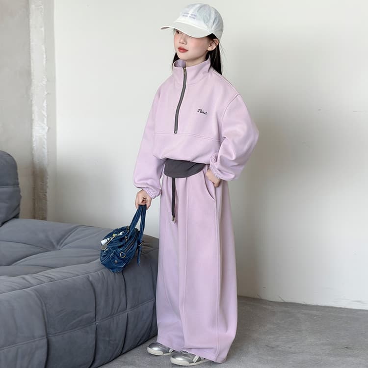 BOBBY ABLEY Фиолетовый Kids Повседневные спортивные костюмы Наборы - изображение 4