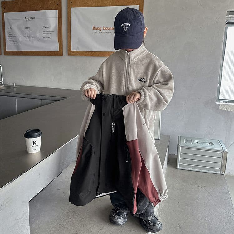 BOBBY ABLEY Черный 3-в-1 (Подкладка + Пальто) Школьная Туристическая Одежда - изображение 7