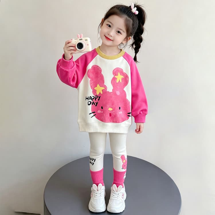BOBBY ABLEY Розовый Kids Повседневные спортивные костюмы Наборы - изображение 3