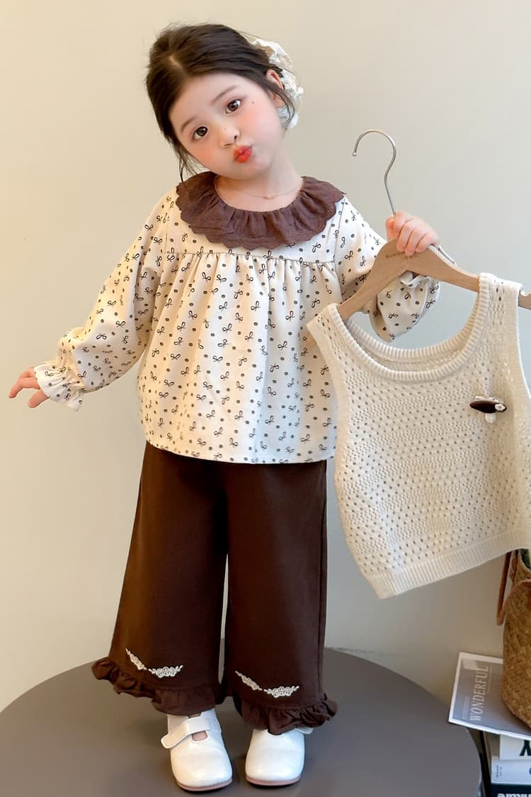 BOBBY ABLEY Кофе Предшкольные Повседневные Спортивные Костюмы Наборы - изображение 5