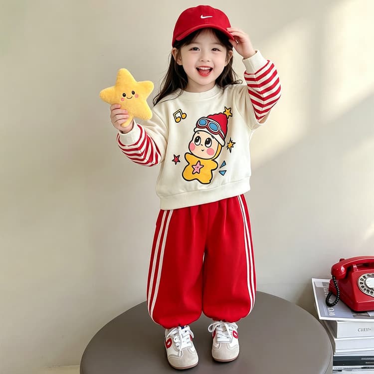 BOBBY ABLEY Красный Kids Повседневные спортивные костюмы Наборы - изображение 3