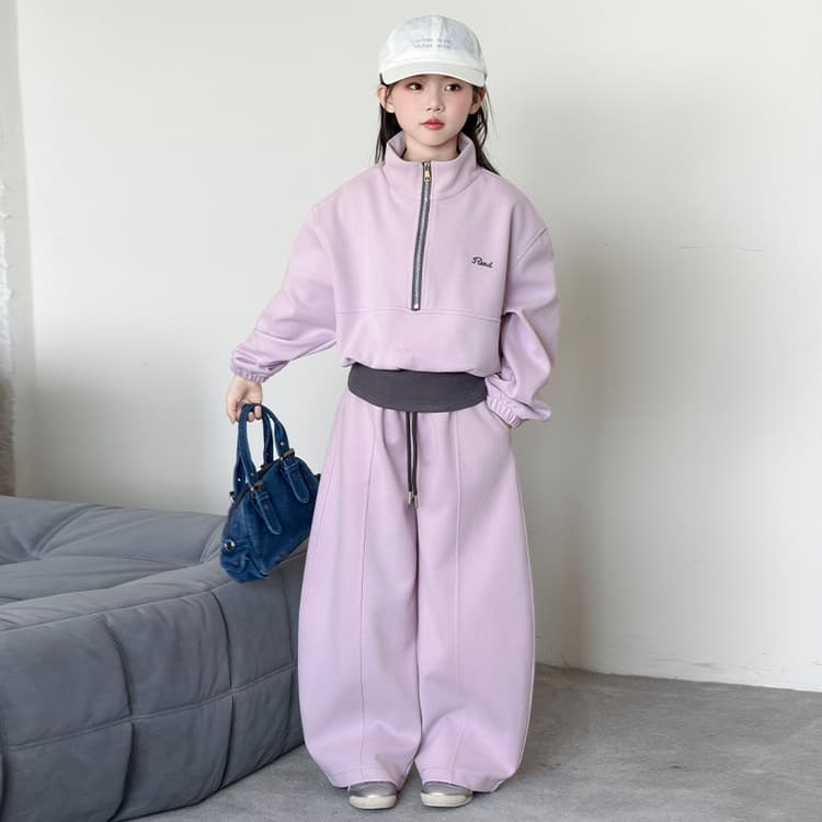 BOBBY ABLEY Фиолетовый Kids Повседневные спортивные костюмы Наборы - изображение 5