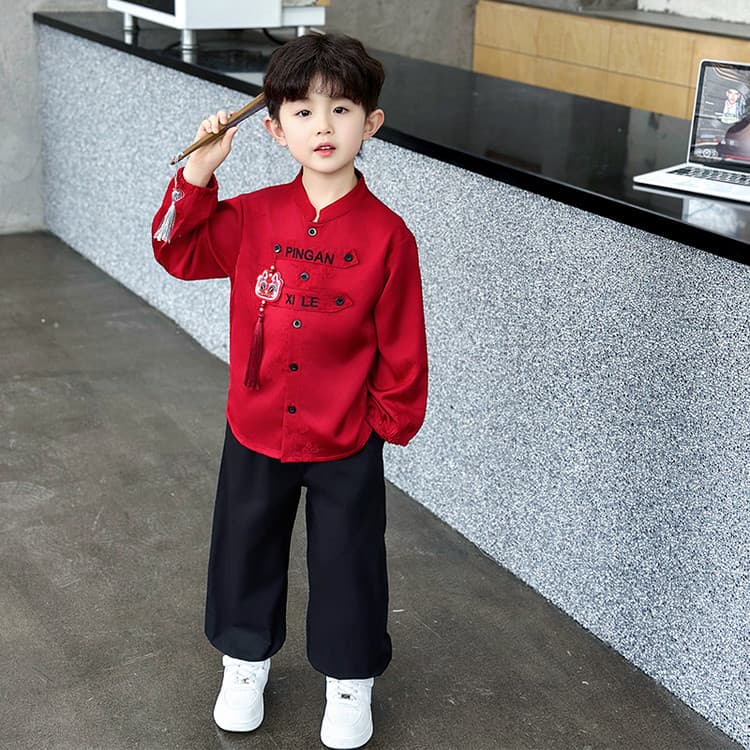 BOBBY ABLEY Красный Kids Повседневные спортивные костюмы Наборы - изображение 3
