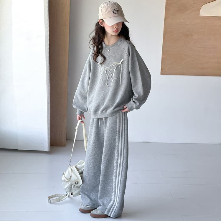 BOBBY ABLEY Серый Kids Повседневные спортивные костюмы Наборы - изображение 5