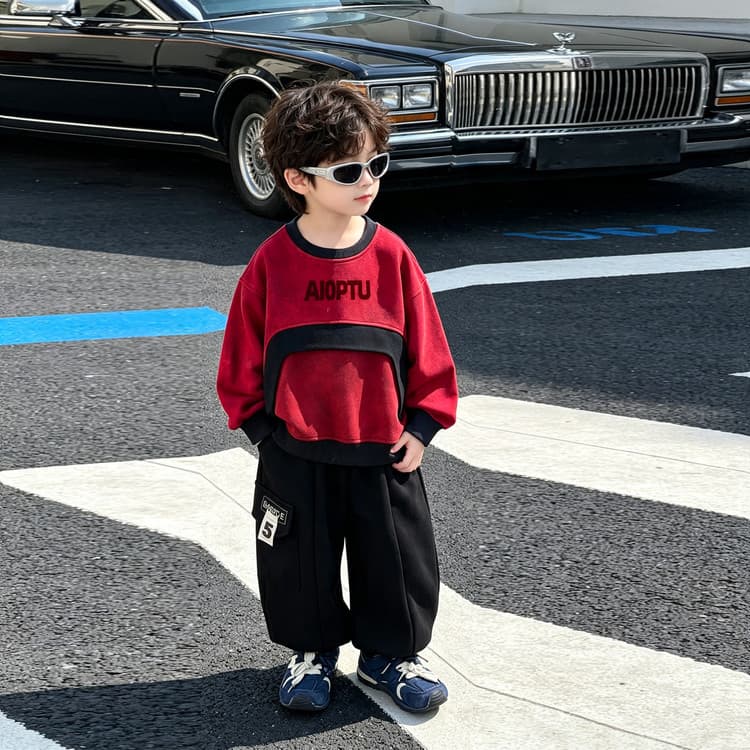 BOBBY ABLEY Красный Kids Повседневные спортивные костюмы Наборы - изображение 5