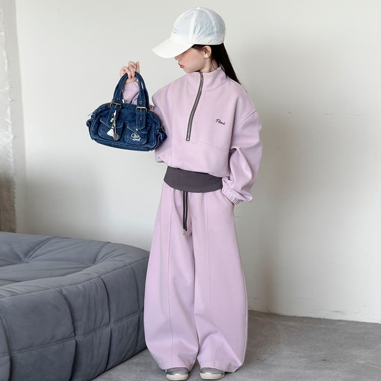 BOBBY ABLEY Фиолетовый Kids Повседневные спортивные костюмы Наборы - изображение 3