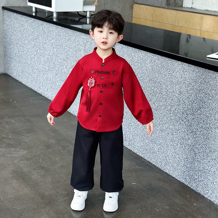 BOBBY ABLEY Красный Kids Повседневные спортивные костюмы Наборы - изображение 5