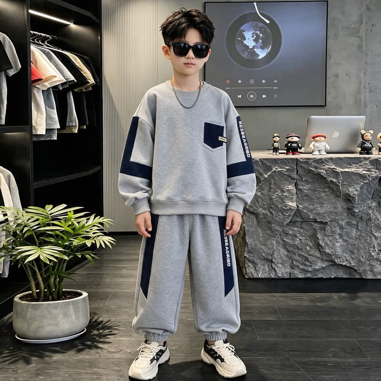 BOBBY ABLEY Предшкольные Повседневные Спортивные Костюмы Наборы - изображение 3