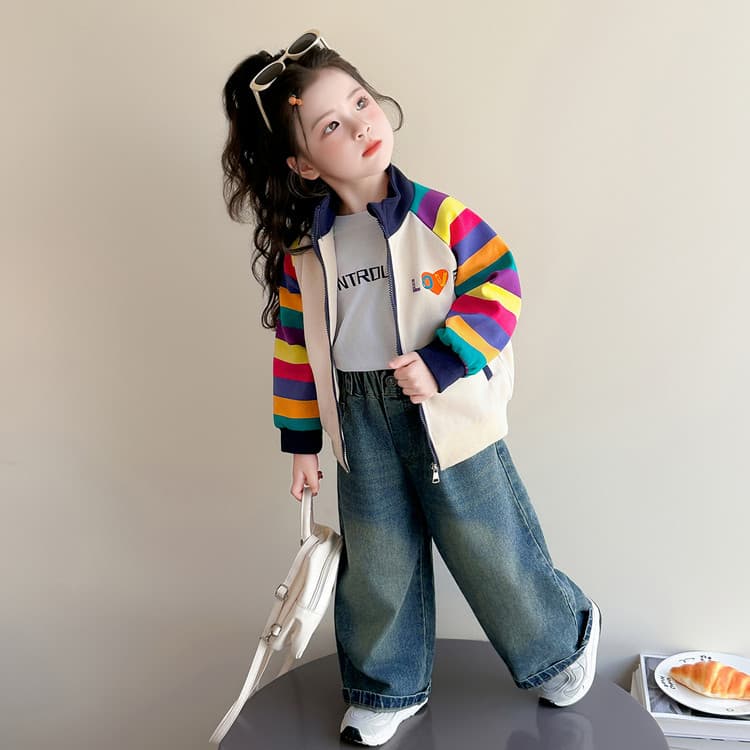 BOBBY ABLEY Абрикос Kids Свитеры - изображение 3