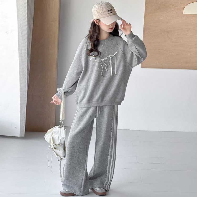 BOBBY ABLEY Серый Kids Повседневные спортивные костюмы Наборы - изображение 4