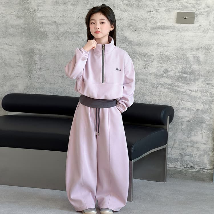BOBBY ABLEY Фиолетовый Kids Повседневные спортивные костюмы Наборы - изображение 2