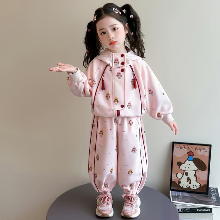 BOBBY ABLEY Розовый Kids Повседневные спортивные костюмы Наборы - изображение 2