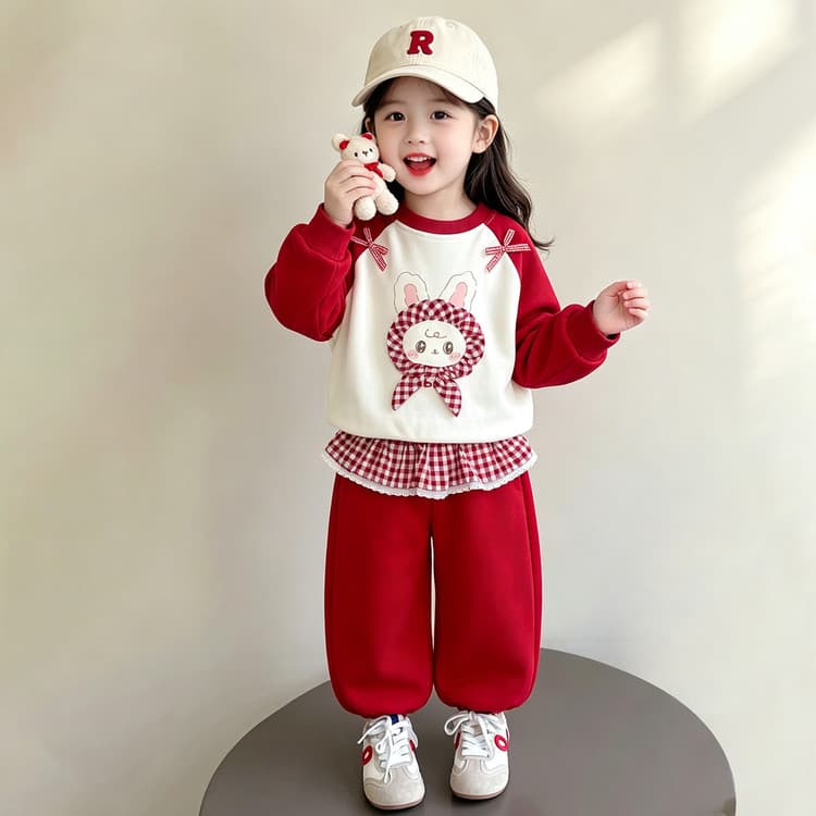 BOBBY ABLEY Красный Kids Повседневные спортивные костюмы Наборы - изображение 2