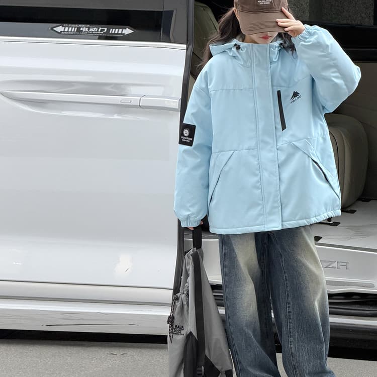 BOBBY ABLEY Синий 3-в-1 (Подкладка + Пальто) Школьная Туристическая Одежда - изображение 2